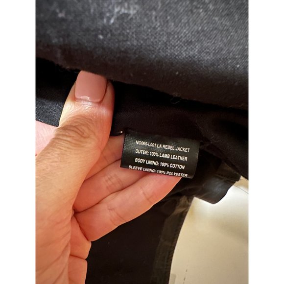 OAK NYC oversized/unisex leather jacket, PERFECT! - Picture 8 of 9